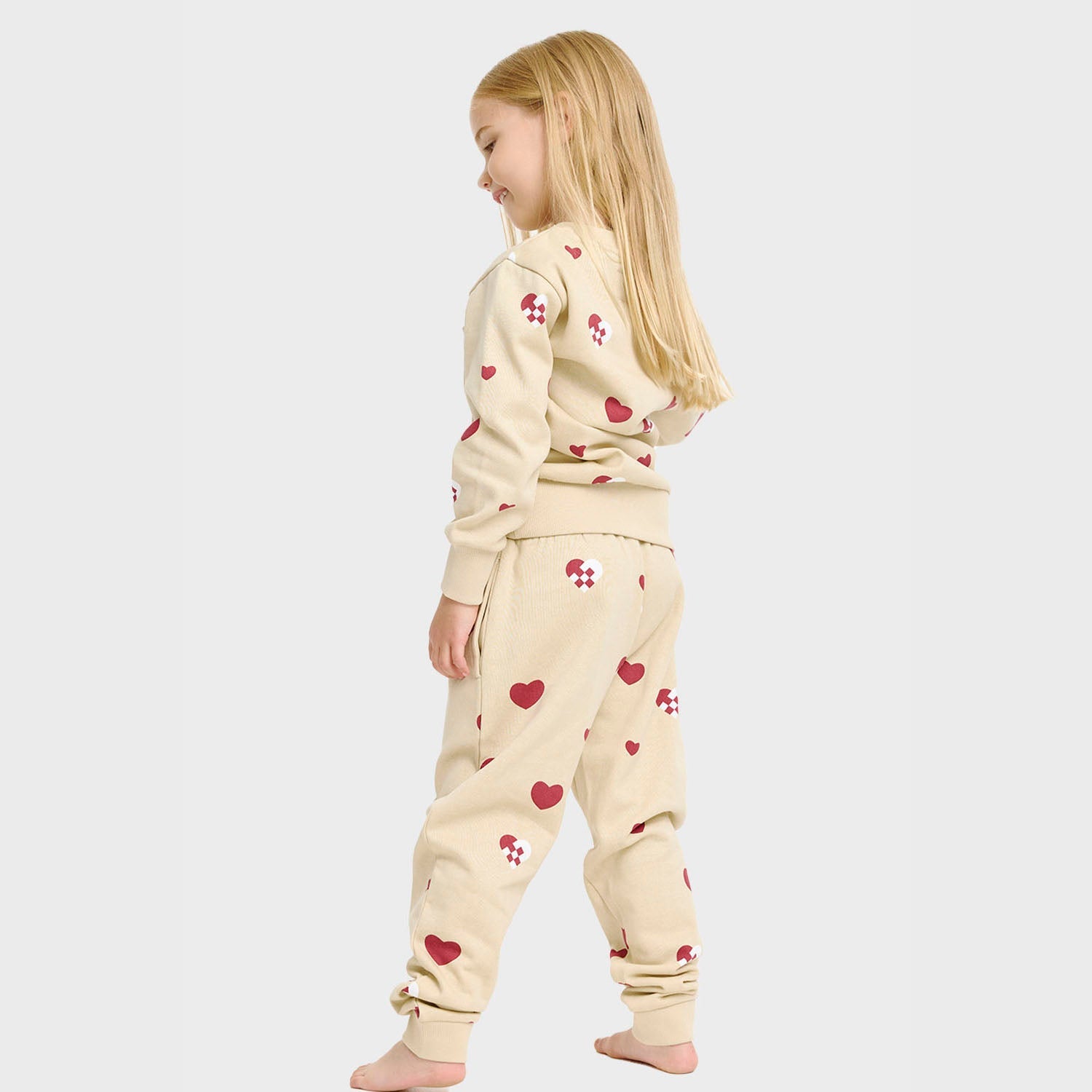 Julehjärta sweatset – Barn